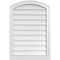 Ekena Millwork Arch Top Surface Mount PVC Gable Vent: Functional, w/ 2"W x 2"P Brickmould Sill Frame, 22"W x 32"H GVPAR22X3203SF - alternate 1